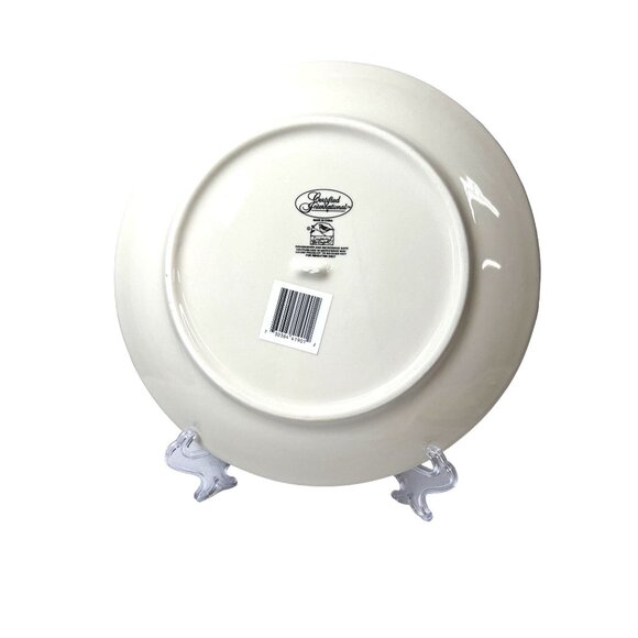 Certified International Holiday Plates - Celebrate With Love & Sing A Song For J - Picture 6 of 7